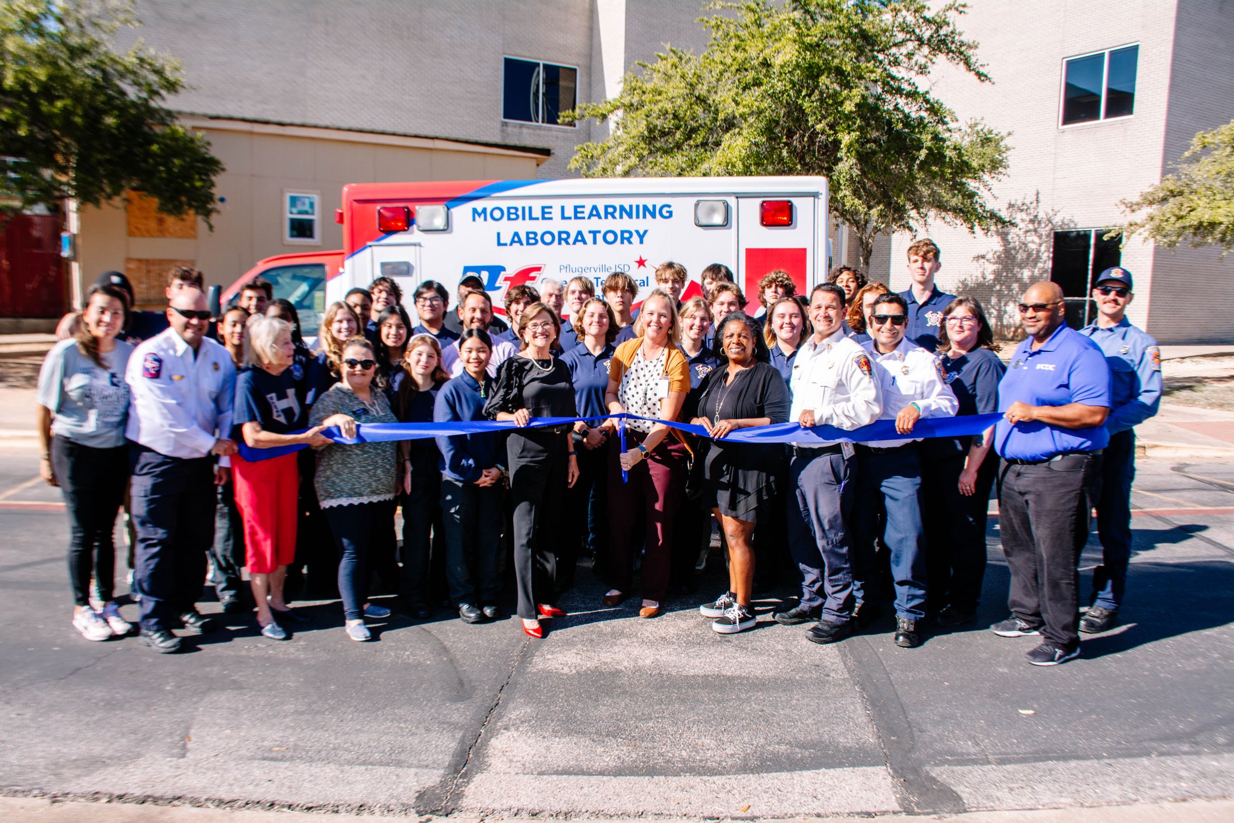 PFISD UNVEILS STATE-OF-THE-ART EMERGENCY MEDICAL  TECHNICIAN ACADEMY MOBILE LEARNING LAB Main Photo
