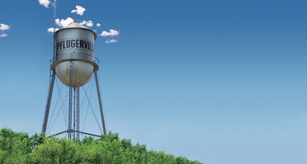 Pflugerville Water tower 